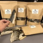 peau de saumon séchée