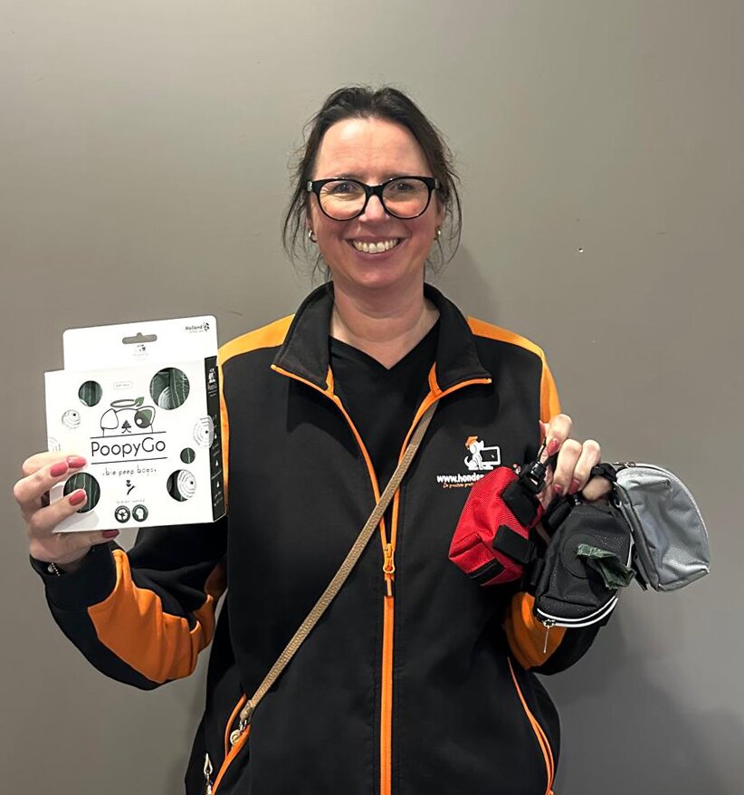 Hondenuitlaat zakjes houder
