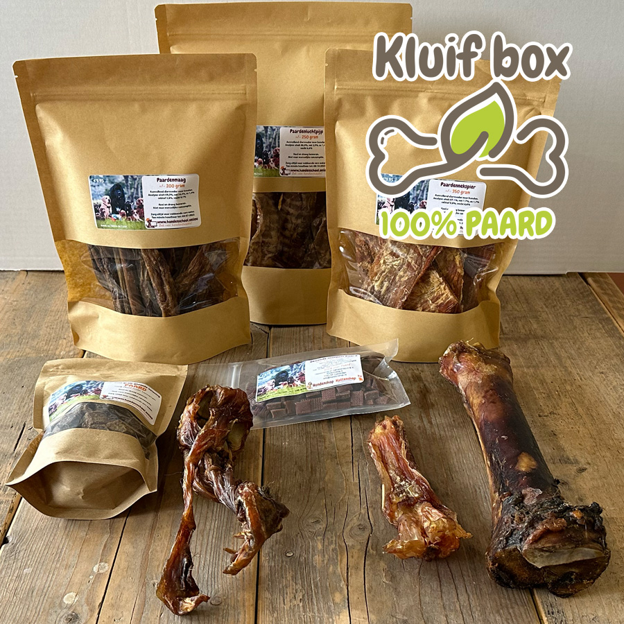 KluifBox hypoallergeen PAARD (Groot) - Afbeelding 2