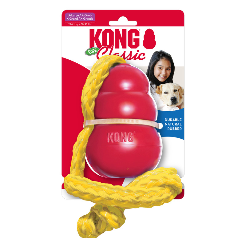 KONG Classic met touw XL