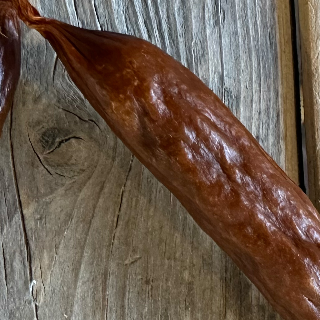 extra large droge worst kip