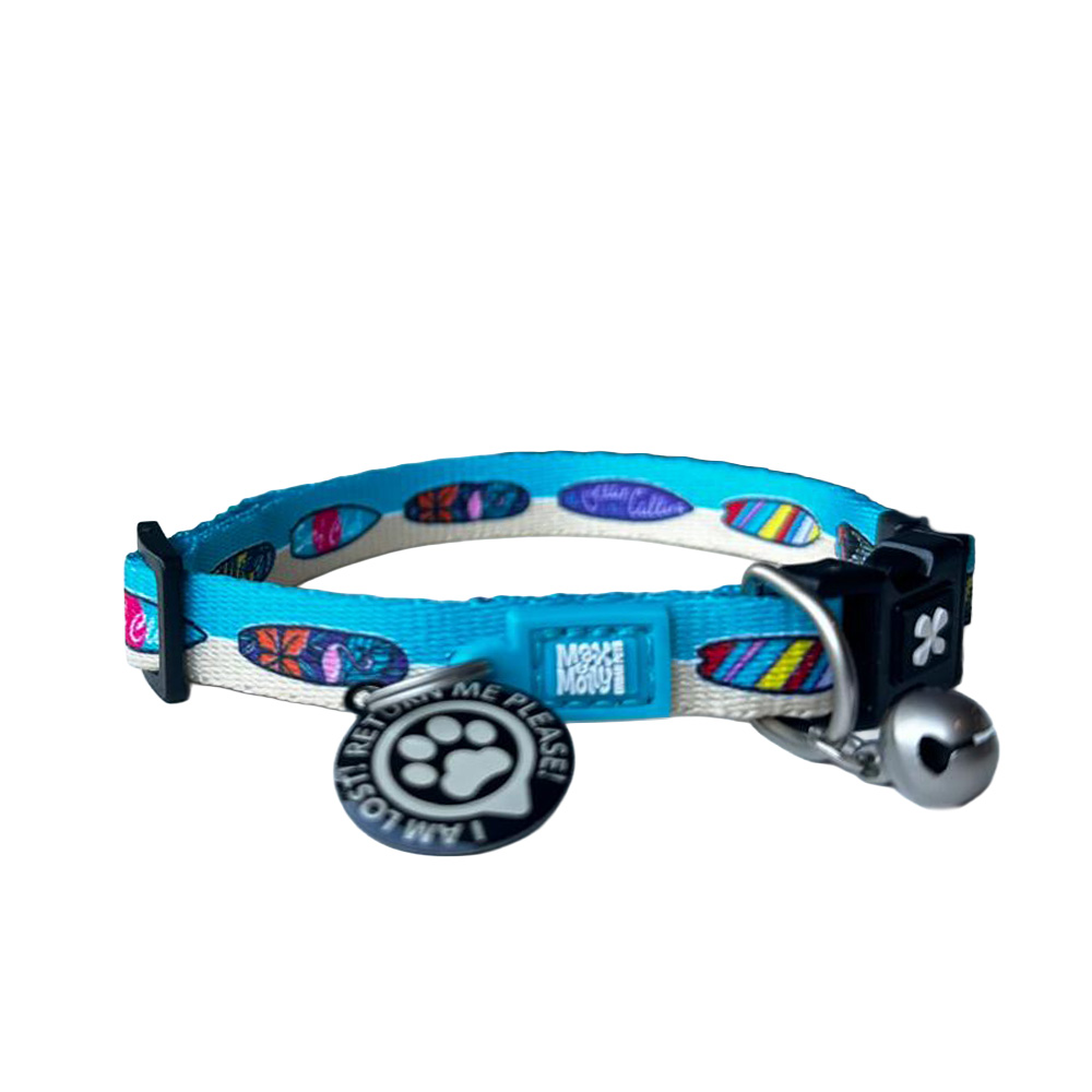 Kattenhalsband met slimme ID tag – Alhona