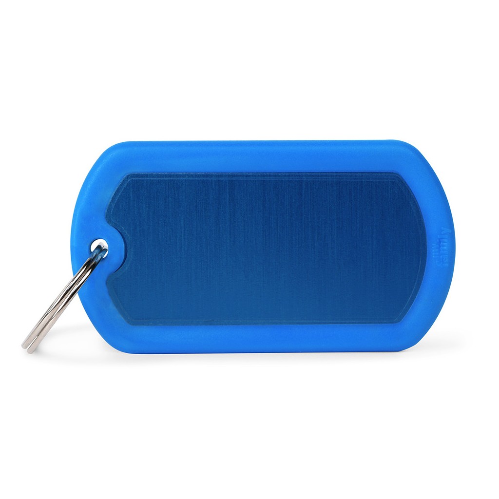 Hushtag Big Aluminum Blue Military with Rubber