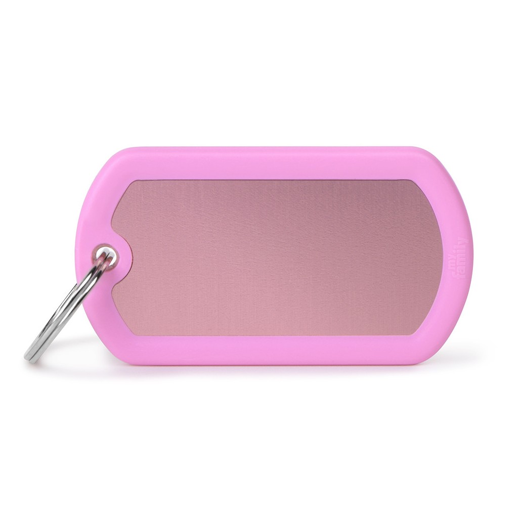 Hushtag Big Aluminum Pink Military with Rubber