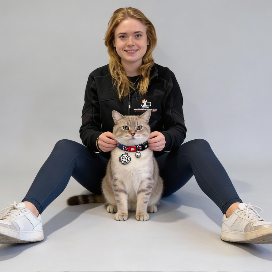 max molly Smart ID Cat Collar Sailor