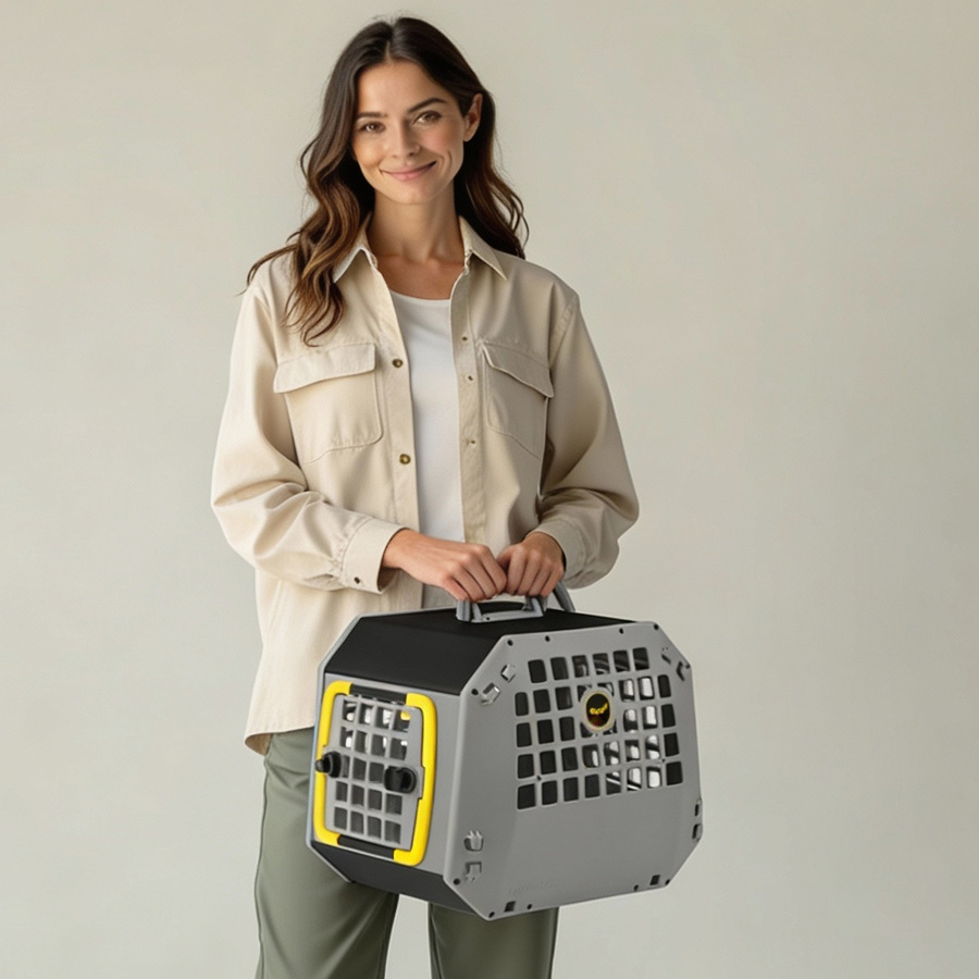 Care2 reismand kat grijs