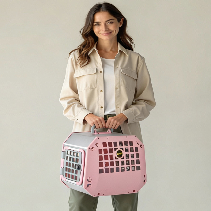 Care2 reismand kat roze