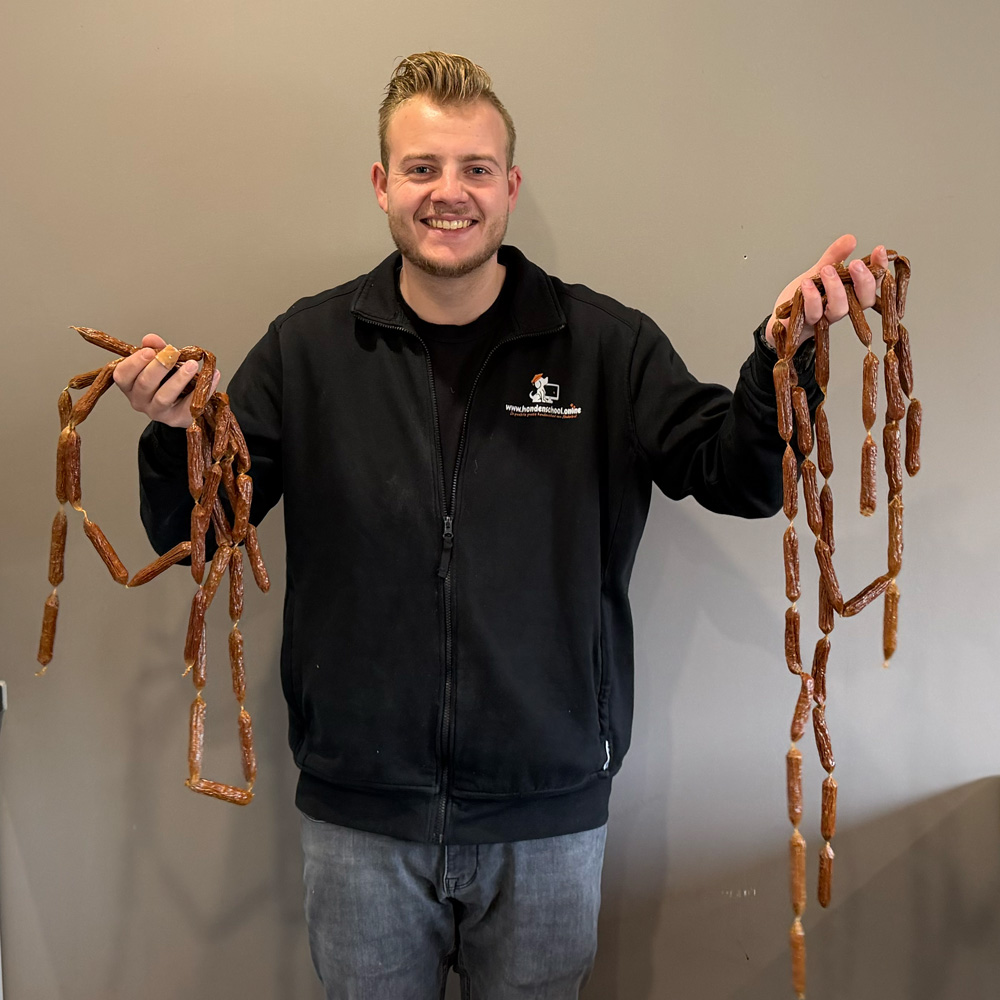 Hypoallergene Droge Worst zalm