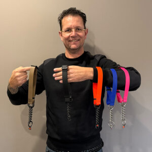 BioThane halfcheck halsband