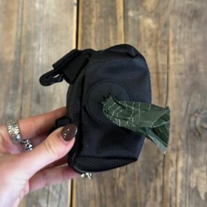 poepzak houder zwart