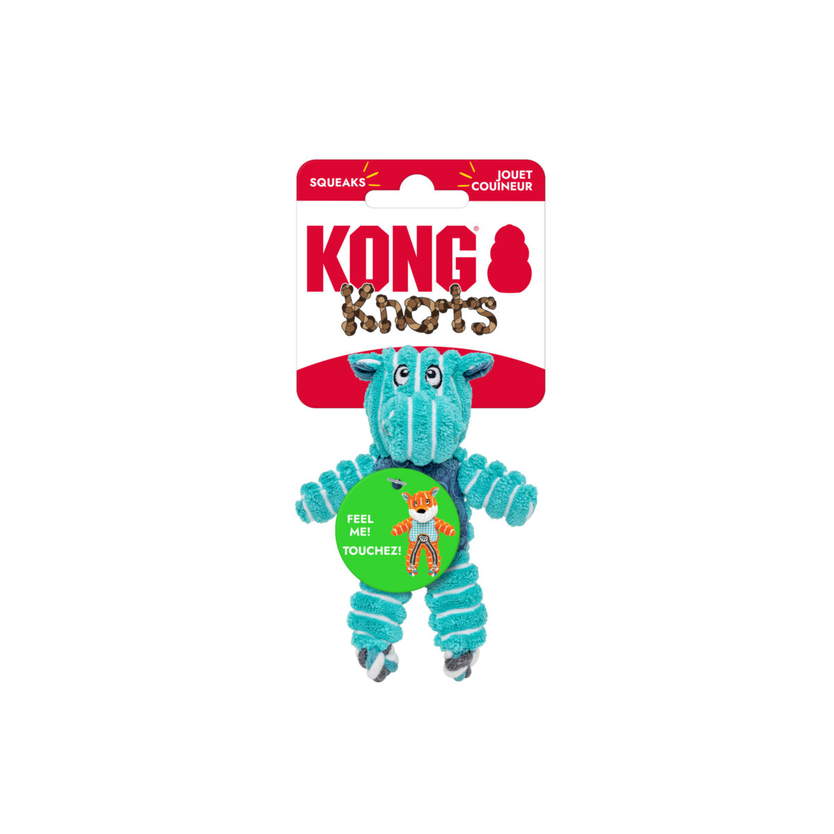 KONG Floppy Knots Hippo